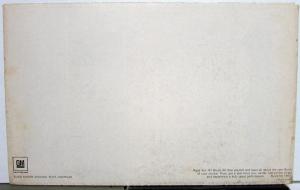 1967 Buick Riviera Electra Wildcat LeSabre Skylark Special GS 400 Sales Folder