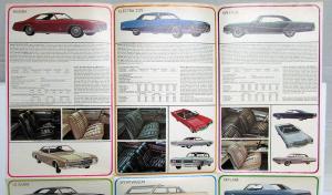 1967 Buick Riviera Electra Wildcat LeSabre Skylark Special GS 400 Sales Folder