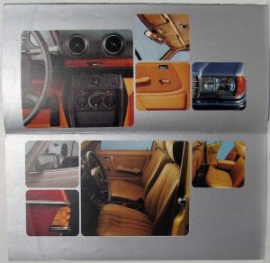 1977 Mercedes-Benz Personenwagen Programm Sales Brochure - German Text