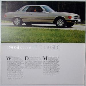 1977 Mercedes-Benz Personenwagen Programma Sales Brochure - Dutch Text