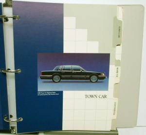 1990 Lincoln Mercury Product Portfolio Mark VII Town Car Continental Cougar