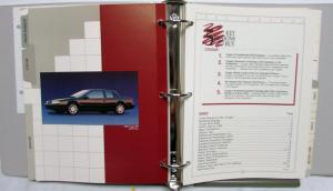 1990 Lincoln Mercury Fleet Product Portfolio MarkVII Town Car Continental Cougar