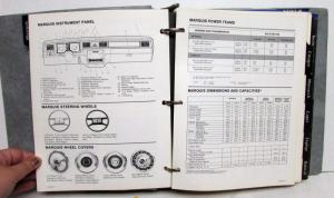 1979 Mercury Product Portfolio  Cougar XR7 Marquis Capri Zephyr Monarch Bobcat