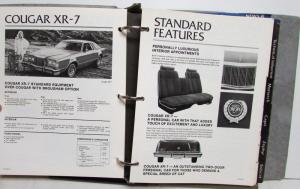 1979 Mercury Product Portfolio  Cougar XR7 Marquis Capri Zephyr Monarch Bobcat