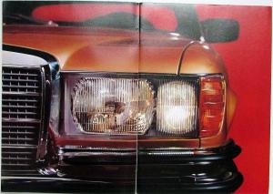 1978 Mercedes-Benz 350SE 450SE 450SEL Prestige Sales Brochure