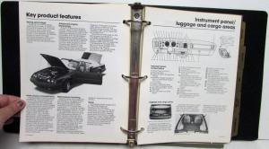 1985 Ford Car Facts LTD Crown Victoria Thunderbird Mustang Tempo Escort EXP