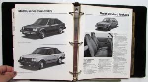 1985 Ford Car Facts LTD Crown Victoria Thunderbird Mustang Tempo Escort EXP