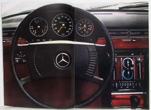 1979 Mercedes-Benz 280S 280SE 280SEL Prestige Sales Brochure - German Text