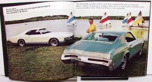 1968 Buick Riviera Gran Sport Engine Prestige Sales Brochure Oversized