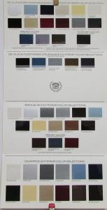 1987 Cadillac Deville Fleetwood Brougham Cimarron Ext Colors Specs Sales Folder