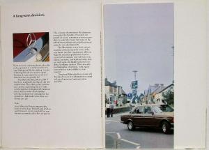 1979 Mercedes-Benz 280E Prestige Sales Brochure