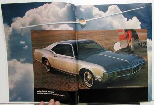 1969 Buick Riviera Electra Wildcat LeSabre Wagon Skylark Spec GS Brochure XL