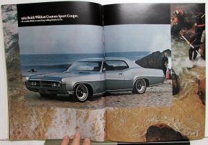 1969 Buick Riviera Electra Wildcat LeSabre Wagon Skylark Spec GS Brochure XL