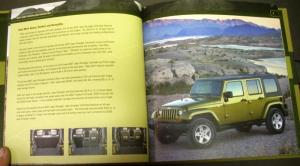 2007 Jeep Wrangler Unlimited Press Kit 4X4 SUV 4 Door