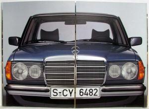 1979 Mercedes-Benz 200 230 250 Prestige Sales Brochure - German Text