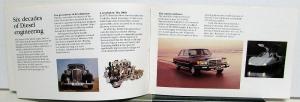 1979 Mercedes-Benz Diesel Sales Brochure