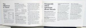 1979 Mercedes-Benz Diesel Sales Brochure
