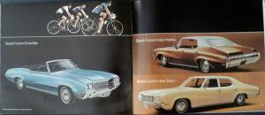 1970 Buick Riviera Electra Wildcat LeSabre GS 455  Stage I Skylark Brochure XL