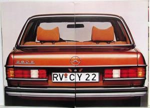 1979 Mercedes-Benz 280E Prestige Sales Brochure - Dutch Text