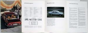 1979 Mercedes-Benz 280E Prestige Sales Brochure - Dutch Text