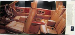 1988 Cadillac STS Seville Touring Sedan Sales Brochure Folder Original