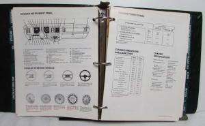 1981 Lincoln Mercury Advanced Facts Book Continental MarkVI TownCar CougarXR7