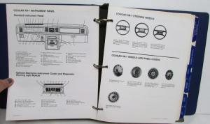 1982 Lincoln Mercury Facts Book Continental MarkVI LN7 Lynx CougarXR7 Marquis