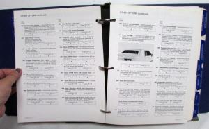 1982 Lincoln Mercury Facts Book Continental MarkVI LN7 Lynx CougarXR7 Marquis