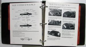 1983 Lincoln Mercury Facts Book Continental Mark VI LN7 Lynx Cougar Marquis