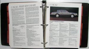 1983 Lincoln Mercury Facts Book Continental Mark VI LN7 Lynx Cougar Marquis