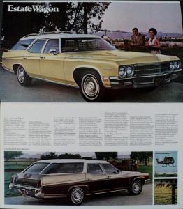 1971 Buick Riviera Electra Wagon Centurion LeSabre GS Skylark Sales Brochure XL