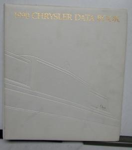 1990 Chrysler Data Book Le Barron Imperial New Yorker Town&Country