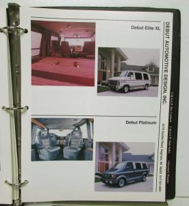 1992 Chevrolet Van Conversion Directory Speacialty Vehicles Specs Options