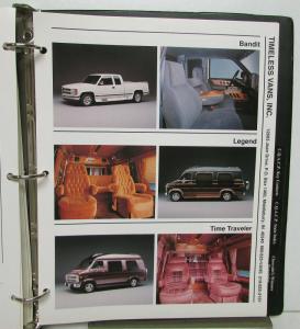 1992 Chevrolet Van Conversion Directory Speacialty Vehicles Specs Options