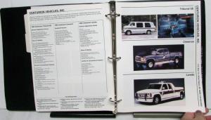 1992 Chevrolet Van Conversion Directory Speacialty Vehicles Specs Options