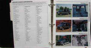 1992 Chevrolet Van Conversion Directory Speacialty Vehicles Specs Options