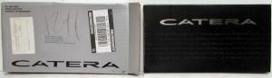 1997 Cadillac Catera Media Information Press Kit with Shipping Box