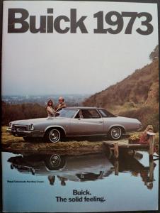 1973 Buick Century LeSabre Wagon Centurion Electra Riviera XL Sale Brochure Orig