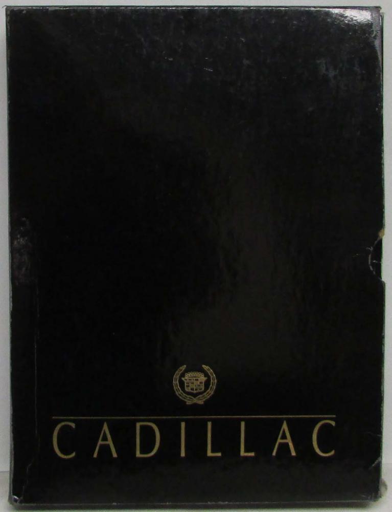 1986 Cadillac Boxed Media Information Press Kit