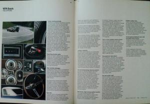 1974 Buick Apollo Century GS Regal LeSabre Electra Riviera XL Sale Brochure Orig
