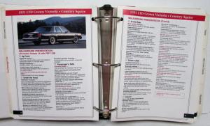 1991 Ford Source Book Passenger & Trucks Mustang Ranger F Series Econoline