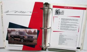 1991 Ford Source Book Passenger & Trucks Mustang Ranger F Series Econoline