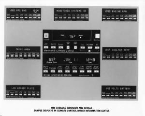 1986 Cadillac Eldorado and Seville Sample Displays Press Photo 0233