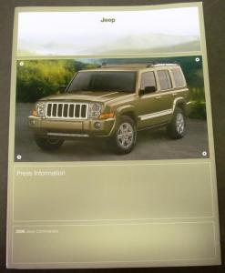 2006 Jeep Commander Press Kit 4X4 SUV