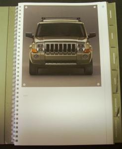 2006 Jeep Commander Press Kit 4X4 SUV