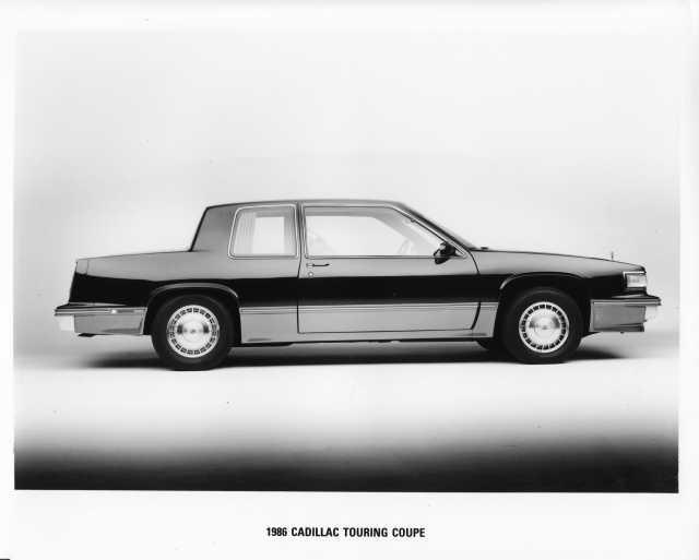 1986 Cadillac Touring Coupe Press Photo 0248