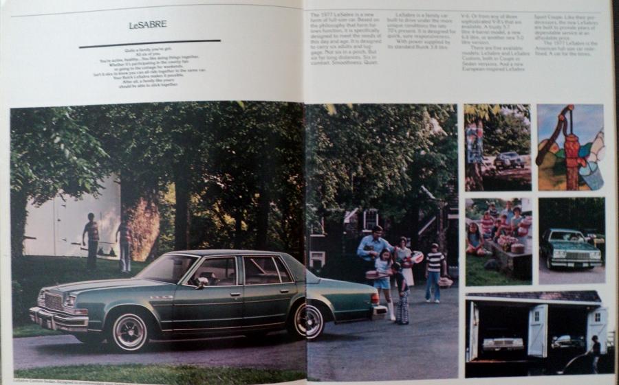 1976 Buick 74-page Brochure Catalog Riviera Electra LeSabre Century Skylark