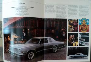 1977 Buick Riviera Electra LeSabre Century Regal Skylark Skyhawk Sales Brochure