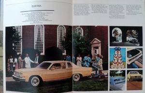 1977 Buick Riviera Electra LeSabre Century Regal Skylark Skyhawk Sales Brochure