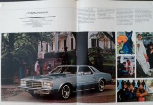 1977 Buick Riviera Electra LeSabre Century Regal Skylark Skyhawk Sales Brochure